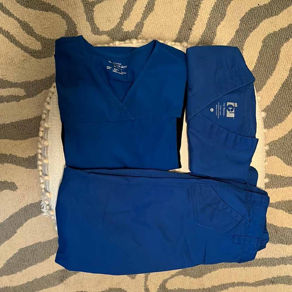Scrubs! Two tops and one bottom